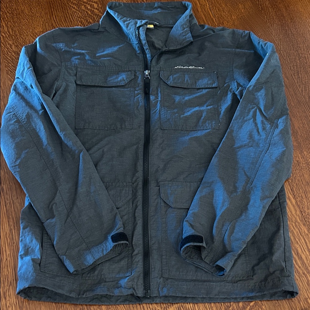 Eddie Bauer Travex Men’s Lightweight Field Multipocket Coat Jacket